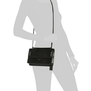 Aldo crossbody tassel and chain